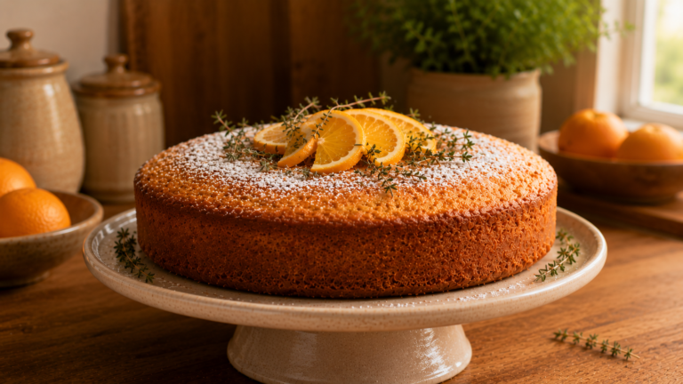 Lush Orange Olive Oil Cake With a Golden Citrus-Soaked Crumb