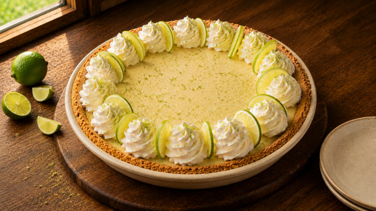 Zesty Key Lime Pie With a Buttery Graham Cracker Crust