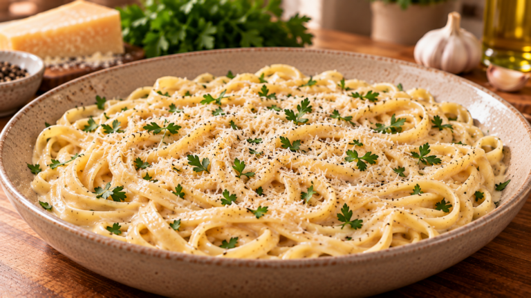 Buttery Silky Fettuccine Alfredo for Easy Classic Italian Dinners