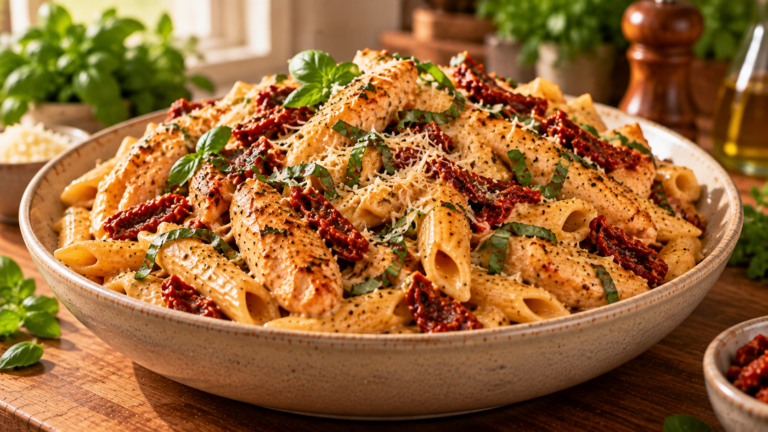 Irresistible Marry Me Chicken Pasta with Sun-Dried Tomato Cream
